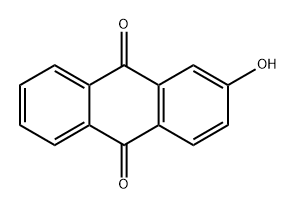 2-Hydroxyanthrasemiquinone Struktur