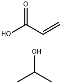 2-丙烯酸、2-丙醇的调聚物, 72033-29-5, 结构式