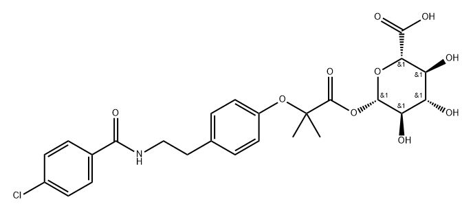 苯扎贝特杂质,72156-77-5,结构式