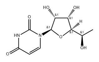 5'(R)-C-Methyluridine Structure