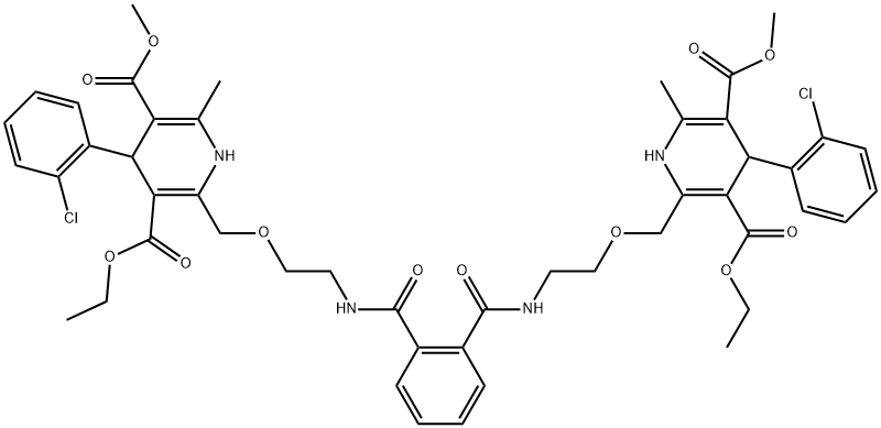 氨氯地平杂质, 721958-75-4, 结构式