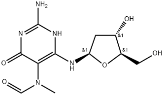 7-methyl-2'-deoxyguanosine imidazole (ring open) 结构式