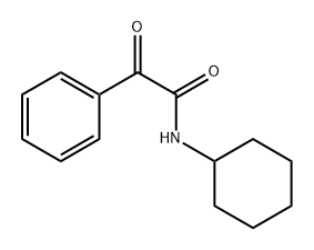 BenzeneacetaMide, N-cyclohexyl-α-oxo-
GlyoxylaMide, N-cyclohexyl-2-phenyl- (6CI,7CI,8CI) Structure