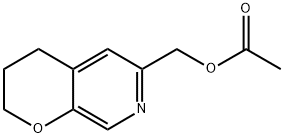 2H-Pyrano[2,3-c]pyridine-6-methanol, 3,4-dihydro-, 6-acetate