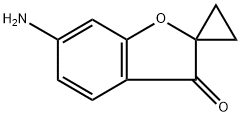 Spiro[benzofuran-2(3H),1'-cyclopropan]-3-one, 6-amino- Structure