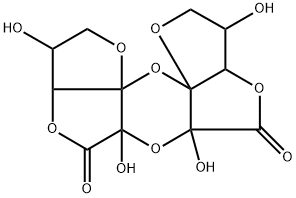 DEHYDRO-L-(+)-ASCORBIC ACID  DIMER Struktur