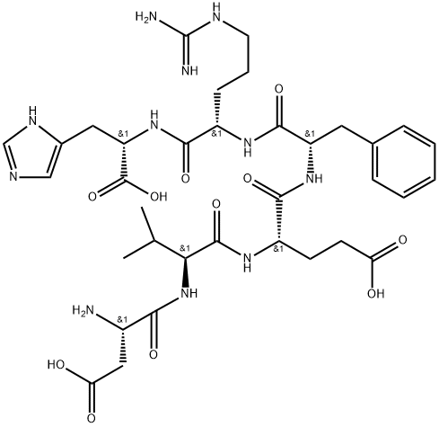 (VAL2)-AMYLOID Β-PROTEIN (1-6), 727727-66-4, 结构式