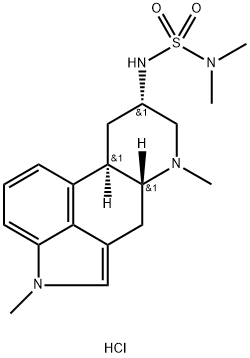 MESULERGINE HYDROCHLORIDE 结构式