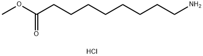 9-amino- Nonanoic acid, methyl ester, hydrochloride (1:1) Struktur