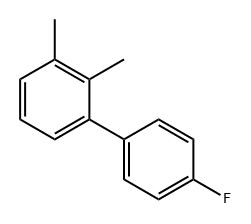 4'-Fluoro-2,3-dimethyl-1,1'-biphenyl,72968-90-2,结构式