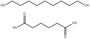 聚[(1,9-壬二醇)-ALT-(己二酸)] 结构式