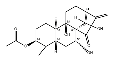 (14R)-3β-Acetoxy-7α,9,14-trihydroxykaur-16-en-15-one|