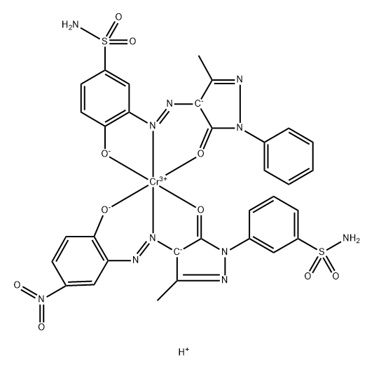 C.I.酸性橙122,73507-06-9,结构式