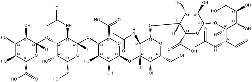 Hyaluronate Hexasaccharide Structure