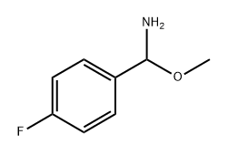 4-Fluoro-α-methoxybenzylamine Structure