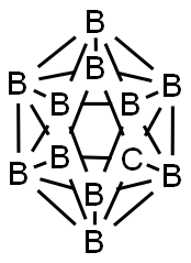 1-Carba-closo-dodecaborateMe3NHsalt,73758-08-4,结构式