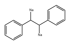 1,2-diphenyl-1,2-disodiumethane Struktur