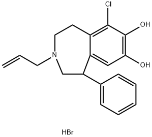 (+/-)-chloro-APB Struktur