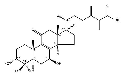 S-樟芝酸K,741268-13-3,结构式