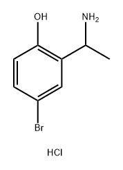 74302-64-0 2-(1-aminoethyl)-4-bromophenol  hydrochloride