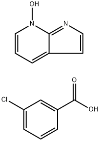 Benzoic acid, 3-chloro-, compd. with 7-hydroxy-7H-pyrrolo[2,3-b]pyridine (1:1)