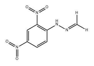 FORMALIN-D2 (DNPH DERIVATIVE), 74421-01-5, 结构式
