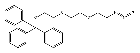 TRT-PEG3-N3 化学構造式