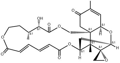 8-ketoverrucarin A Struktur