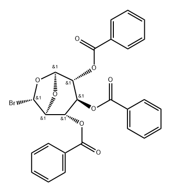 74774-22-4 .beta.-D-Glucopyranose, 1,6-anhydro-6-C-bromo-, tribenzoate, (6S)-
