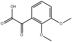 2-(2,3-dimethoxyphenyl)-2-oxoacetic acid Struktur