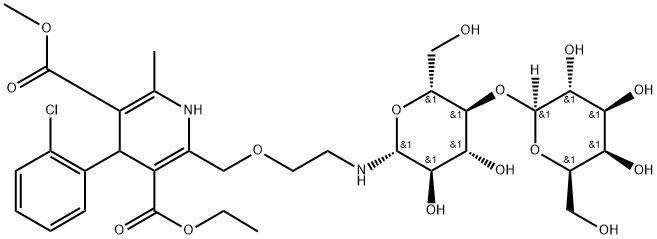 Amlodipine N-Lactoside, 749864-27-5, 结构式