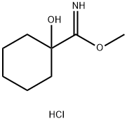 Cyclohexanecarboximidic acid, 1-hydroxy-, methyl ester, hydrochloride (1:1)