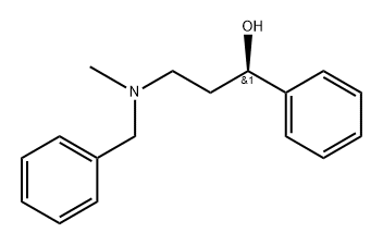 Benzenemethanol, α-[2-[methyl(phenylmethyl)amino]ethyl]-, (αR)-|度洛西汀中间体