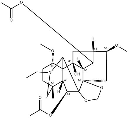 14-O-ACETYLDICTYOCARPINE Structure