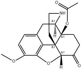 14-O-Acetyl Noroxycodone Struktur