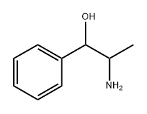 Benzenemethanol,  -alpha--(1-aminoethyl)-,  radical  ion(1+)  (9CI) Struktur