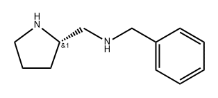 (S)-N-benzyl-1-(pyrrolidin-2-yl)methanamine Struktur