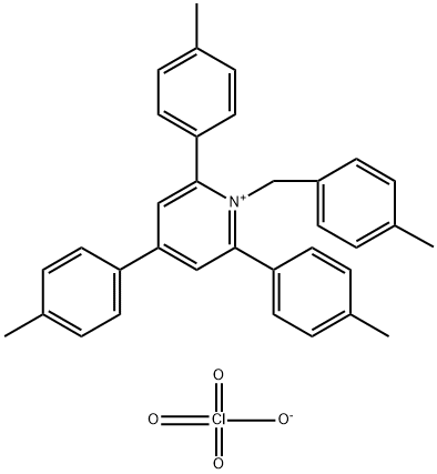 1-(4-甲基苄基)-2,4,6-三-对甲苯基吡啶-1-鎓高氯酸盐,75839-05-3,结构式
