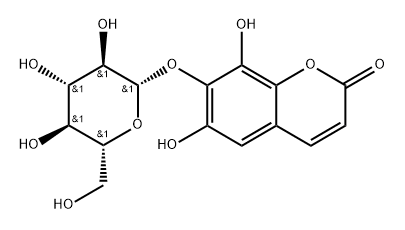 桑皮苷B,75872-12-7,结构式
