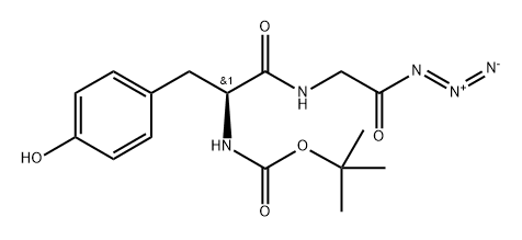Glycyl azide, N-[N-[(1,1-dimethylethoxy)carbonyl]-L-tyrosyl]- (9CI)