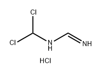 Methanimidamide, N-(dichloromethyl)-, hydrochloride (1:1) Structure