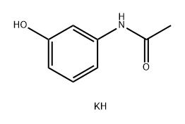 Acetamide, N-(3-hydroxyphenyl)-, potassium salt (1:1)