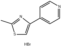 4-(2-Methyl-Thiazol-4-Yl)-Pyridine Hydrobromate Structure