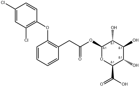 fenclofenac glucuronide Structure