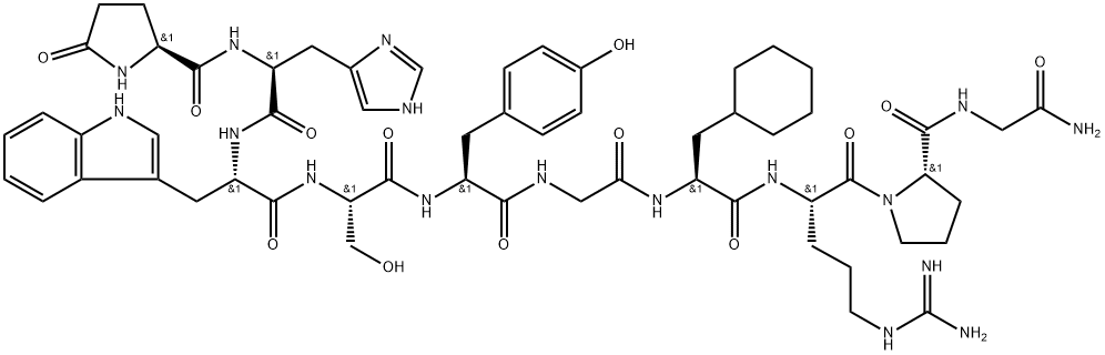 LHRH, cyclohexyl-Ala(7)- Struktur