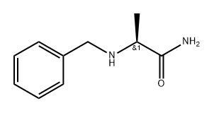 (S)-2-(phenylmethyl)amino Propanamide Structure