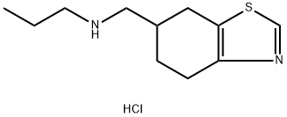 (N-Propylaminomethyl)-6 tetrahydro-4,5,6,7-benzo(d)thiazole chlorhydra te [French] 结构式