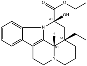 ethyl (41S,12R,13aS)-13a-ethyl-12-hydroxy-2,3,41,5,6,12,13,13a-octahydro-1H-indolo[3,2,1-de]pyrido[3,2,1-ij][1,5]naphthyridine-12-carboxylate Structure