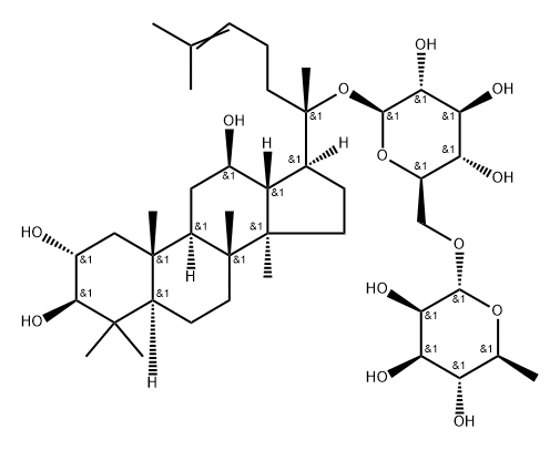 ギノサポニンTN-2 化学構造式