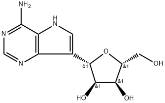 9-デアザアデノシン 化学構造式